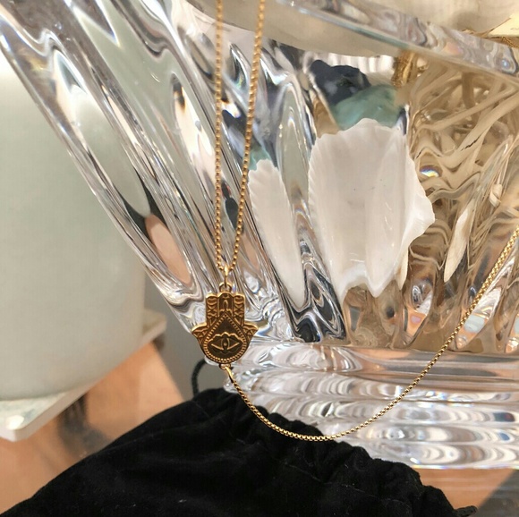 Alex and Ani Gold Hamsa Necklace - Picture 3 of 8